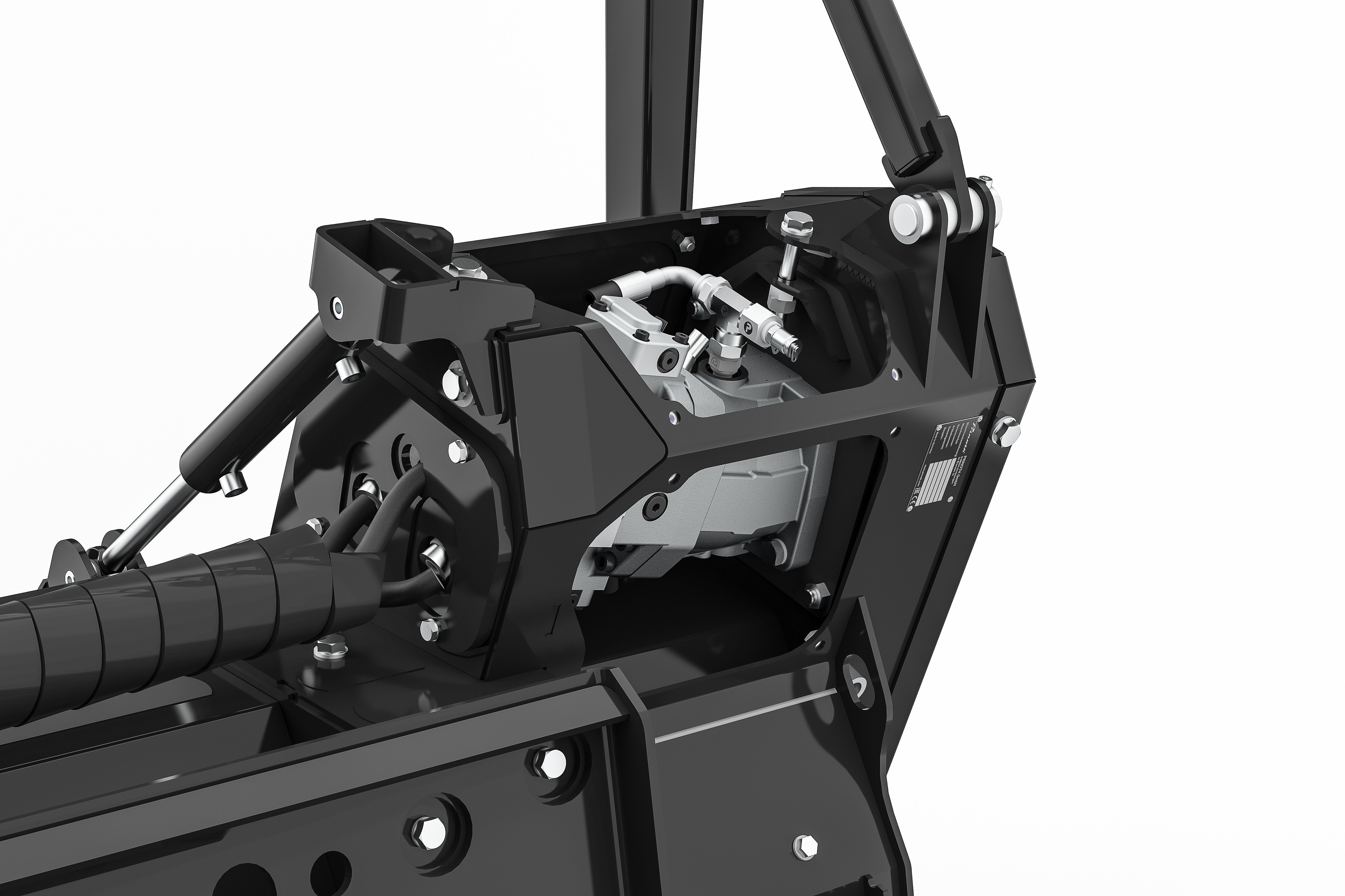 Grizzly M450s Skid Steer Forestry Mulcher Prinoth